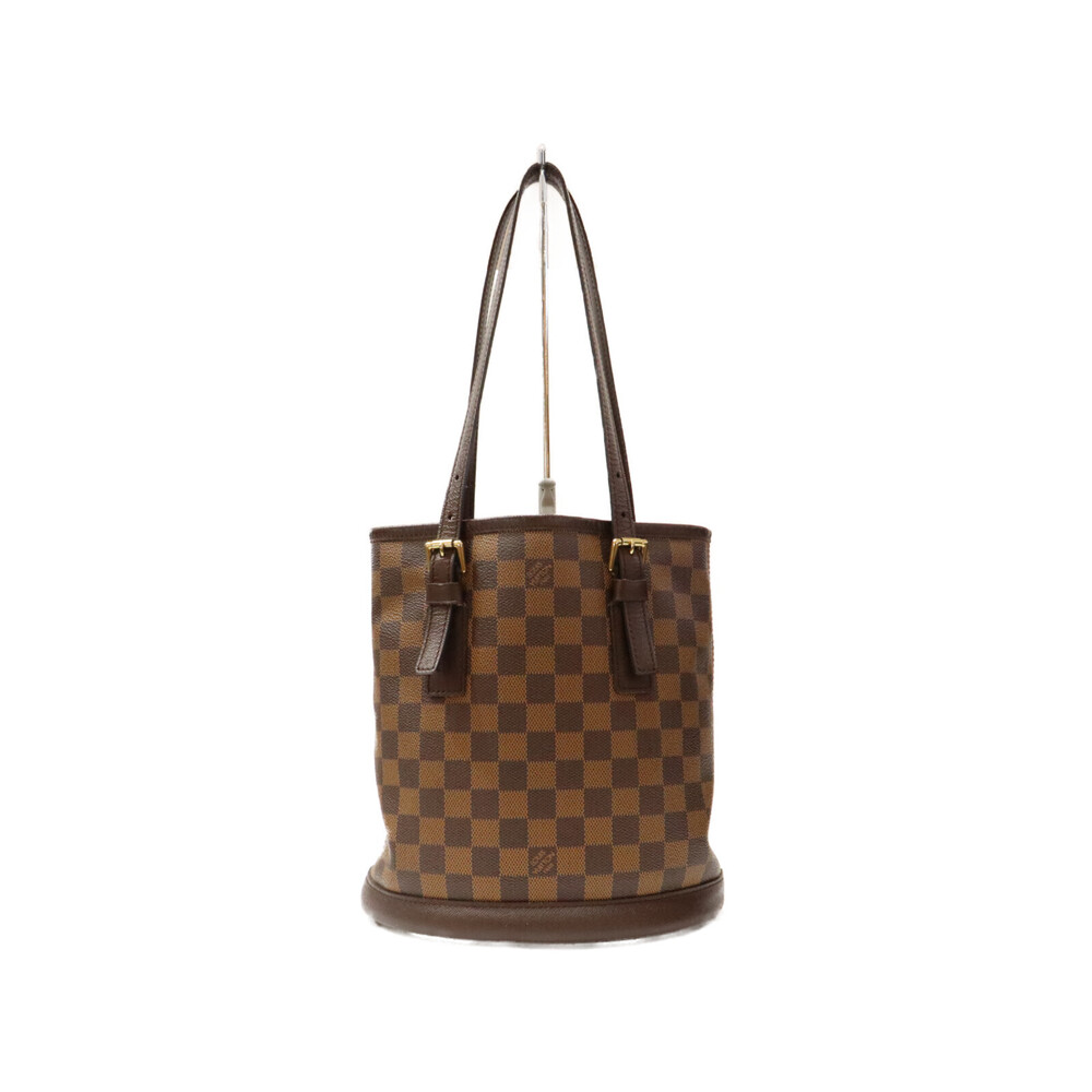 Louis Vuitton Mare Tote Bag Damier Ebene Brown Canvas Brown